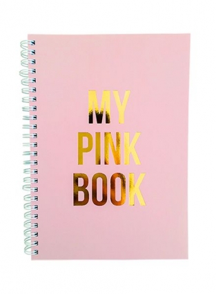 Notebook my pink book studio stationery